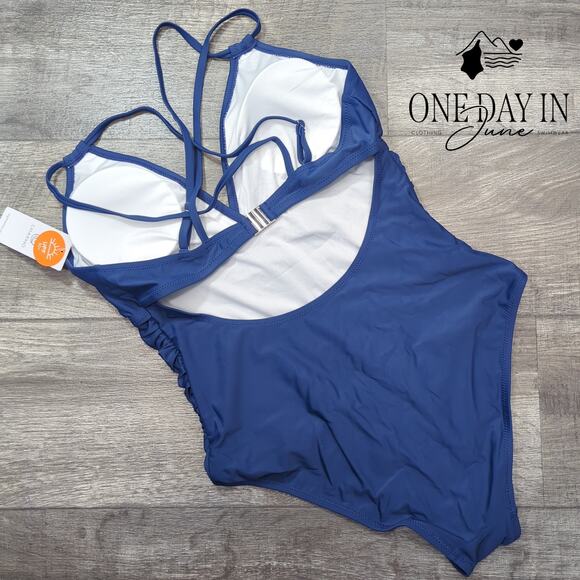 Charmo Tummy Control One Piece Swimsuit Size L - Picture 7 of 7